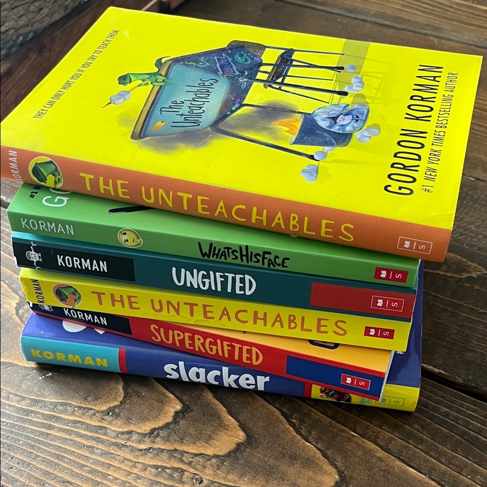 Gordon Korman Book Bundle